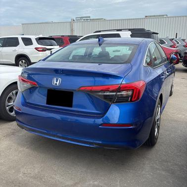 Aegean Blue Metallic 2023 Honda Civic LX