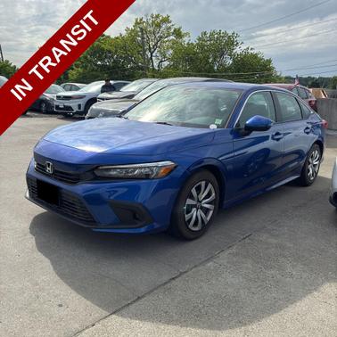 Aegean Blue Metallic 2023 Honda Civic LX