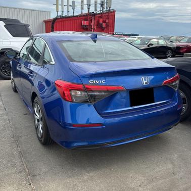 Aegean Blue Metallic 2023 Honda Civic LX