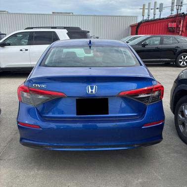 Aegean Blue Metallic 2023 Honda Civic LX