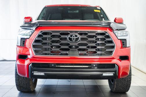 Supersonic Red 2024 Toyota Sequoia Platinum