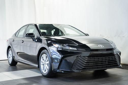 Midnight Black 2025 Toyota Camry LE