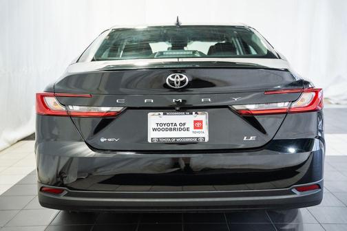 Midnight Black 2025 Toyota Camry LE