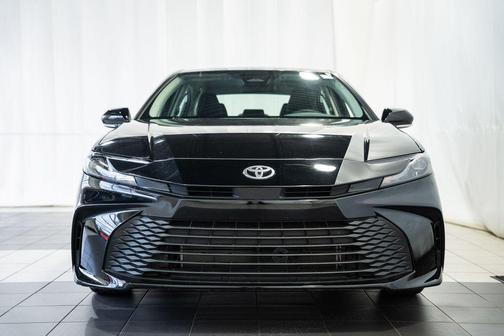 Midnight Black 2025 Toyota Camry LE