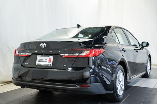 Midnight Black 2025 Toyota Camry LE