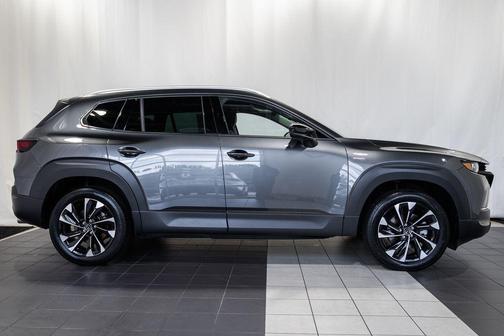 Machine Gray Metallic 2025 Mazda CX-50 Hybrid Premium Plus Package