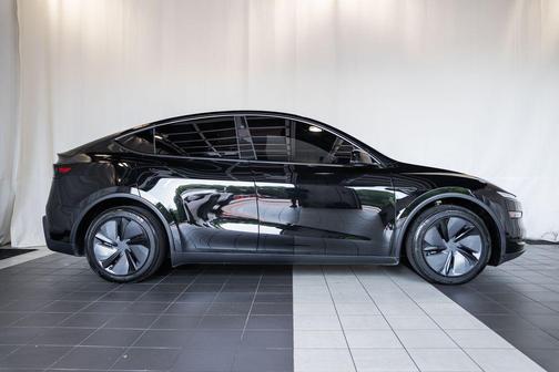 Solid Black 2026 Tesla Model Y Long Range Launch Series