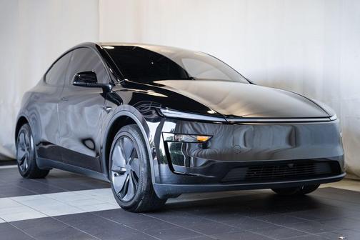 Solid Black 2026 Tesla Model Y Long Range Launch Series
