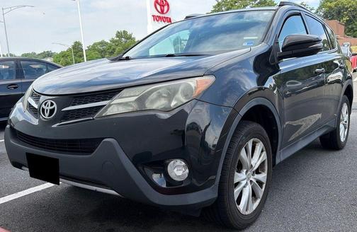 Black 2015 Toyota RAV4 Limited
