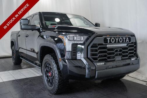 Midnight Black Metallic 2024 Toyota Tundra Hybrid TRD Pro
