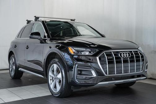 Brilliant Black 2023 Audi Q5 40 Premium Plus
