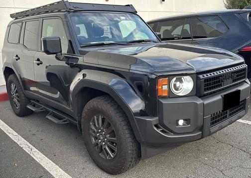 Black 2025 Toyota Land Cruiser 1958