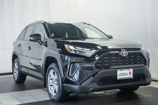 Midnight Black Metallic 2025 Toyota RAV4 Hybrid XLE