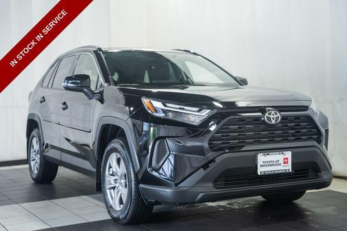 Midnight Black Metallic 2025 Toyota RAV4 Hybrid XLE