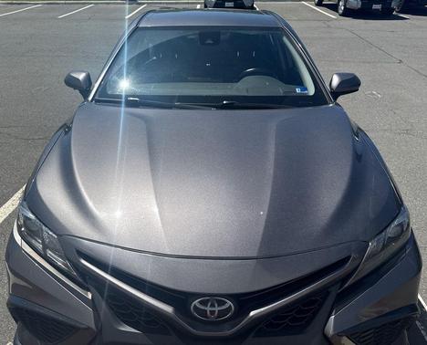 Predawn Gray Mica 2021 Toyota Camry SE