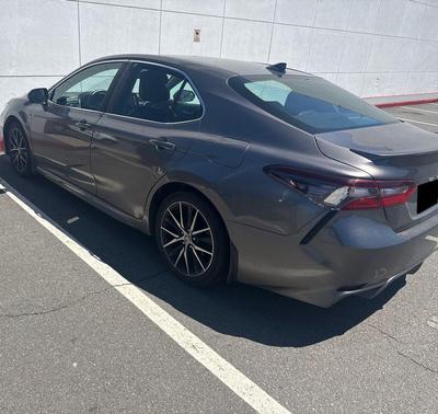 Predawn Gray Mica 2021 Toyota Camry SE