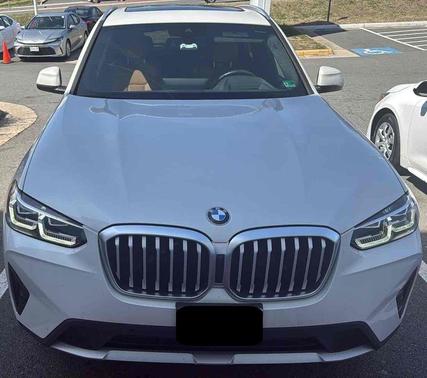 Mineral White Metallic 2022 BMW X3 xDrive30i