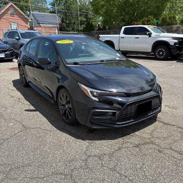 Midnight Black Metallic 2023 Toyota Corolla SE