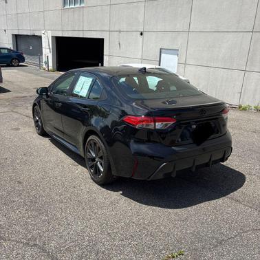 Midnight Black Metallic 2023 Toyota Corolla SE