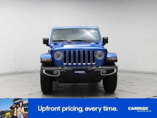 Blue 2022 Jeep Wrangler Unlimited Sahara