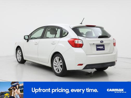White 2015 Subaru Impreza 2.0I Premium