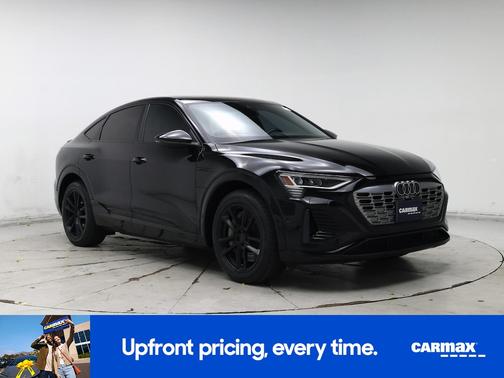 Black 2024 Audi Q8 e-tron Sportback S-Line Premium Plus