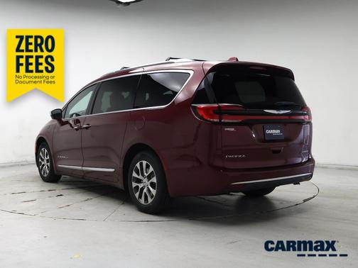 Red 2021 Chrysler Pacifica Hybrid Pinnacle