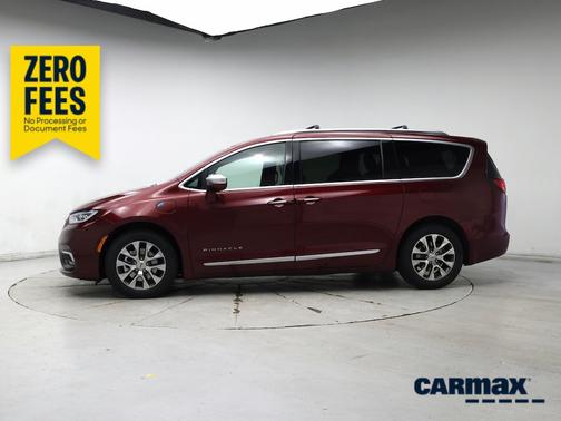 Red 2021 Chrysler Pacifica Hybrid Pinnacle