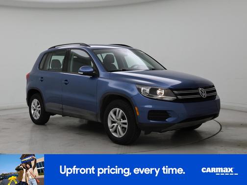 Blue 2017 Volkswagen Tiguan S