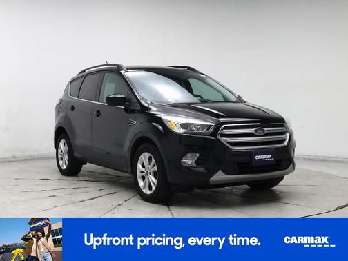 Black 2018 Ford Escape SEL