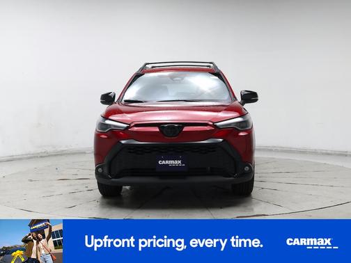 Red 2025 Toyota Corolla Cross Hybrid XSE