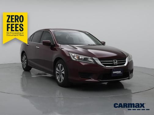 Burgundy 2015 Honda Accord LX