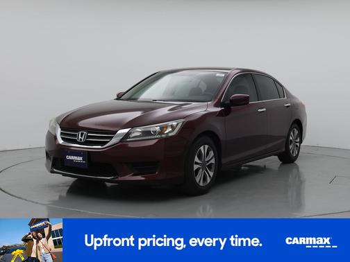 Burgundy 2015 Honda Accord LX
