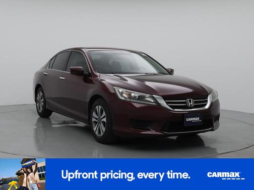 Burgundy 2015 Honda Accord LX