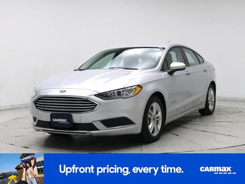 Silver 2018 Ford Fusion Hybrid SE