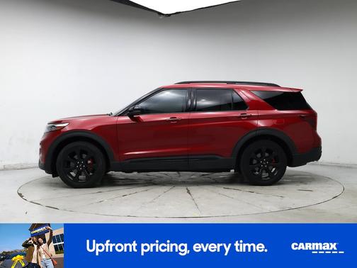 Red 2021 Ford Explorer ST