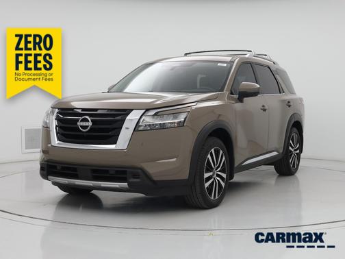 Tan 2024 Nissan Pathfinder Platinum