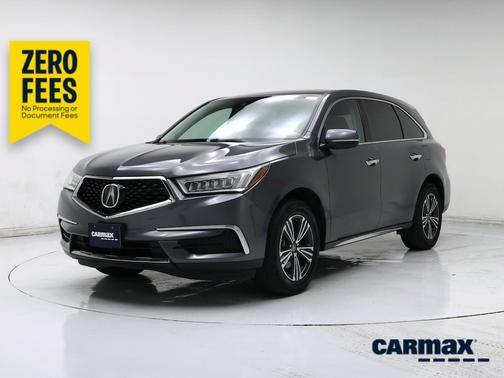 Gray 2017 Acura MDX