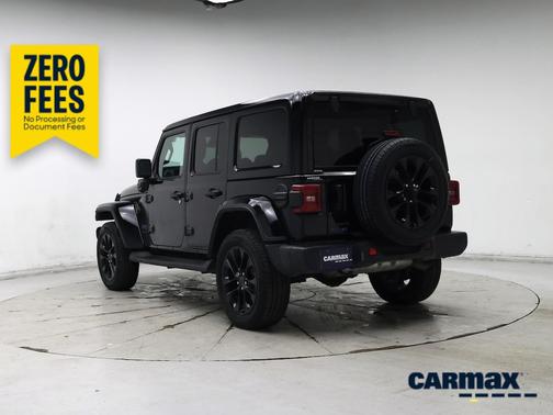 Black 2025 Jeep Wrangler 4xe Sahara
