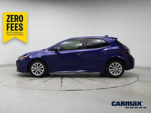 Blue 2023 Toyota Corolla Hatchback SE