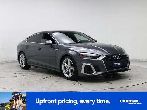 Gray 2022 Audi A5 Sportback S-Line Premium