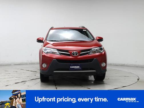 Red 2015 Toyota RAV4 Limited