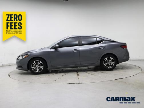 Gray 2022 Nissan Sentra SV