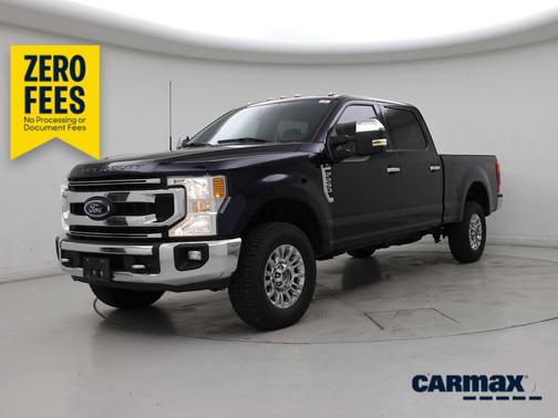 Blue 2022 Ford F-250 XLT