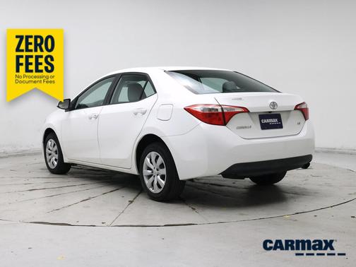 White 2016 Toyota Corolla LE