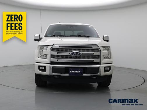 White 2016 Ford F-150 Platinum