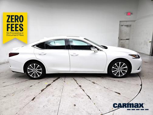 White 2020 Lexus ES 350