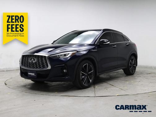 Blue 2023 INFINITI QX55 Essential