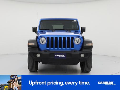 Blue 2022 Jeep Wrangler Unlimited Sport S