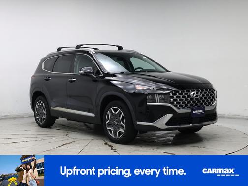 Black 2022 Hyundai SANTA FE HEV Limited